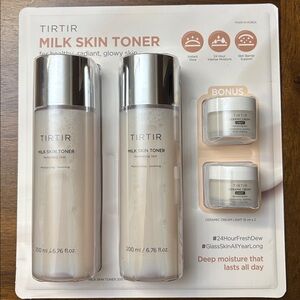 TIRTIR Milk Skin Toner and TIRTIR Light Ceramic Cream